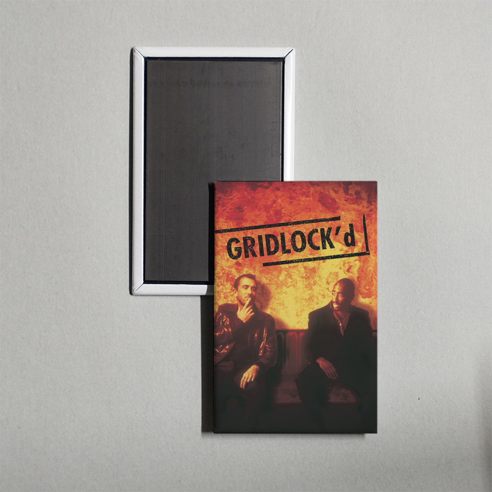 Gridlock'd Mini Movie Fridge Magnet