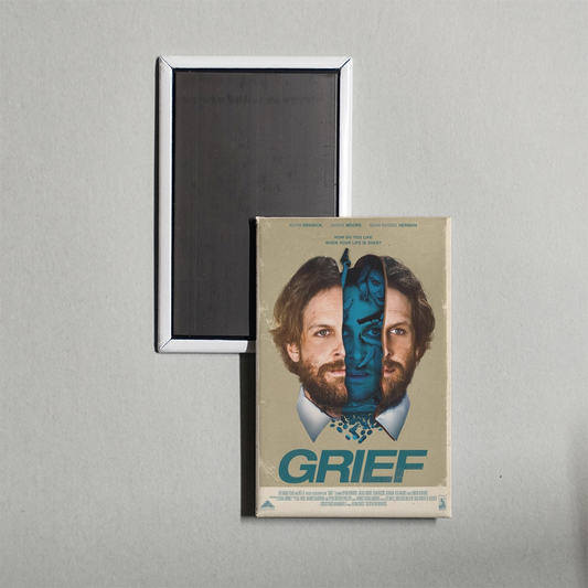 Grief Mini Movie Fridge Magnet
