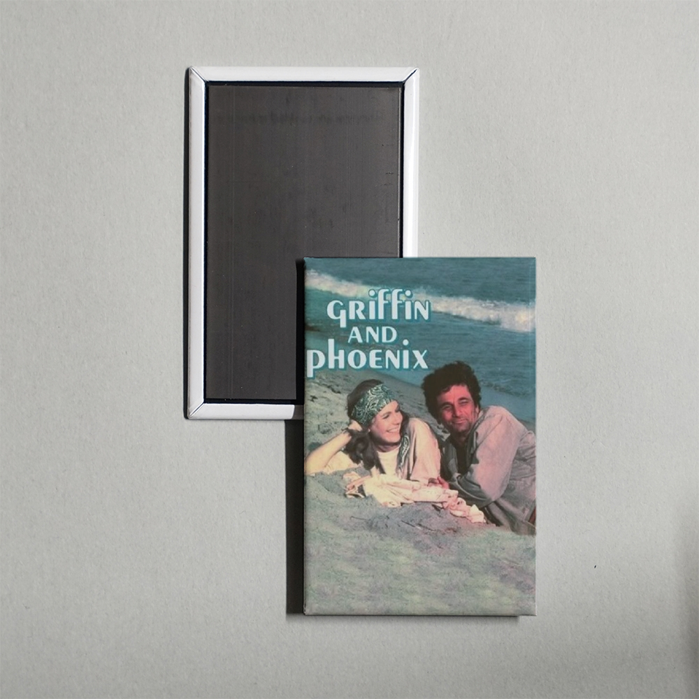 Griffin and Phoenix Mini Movie Fridge Magnet