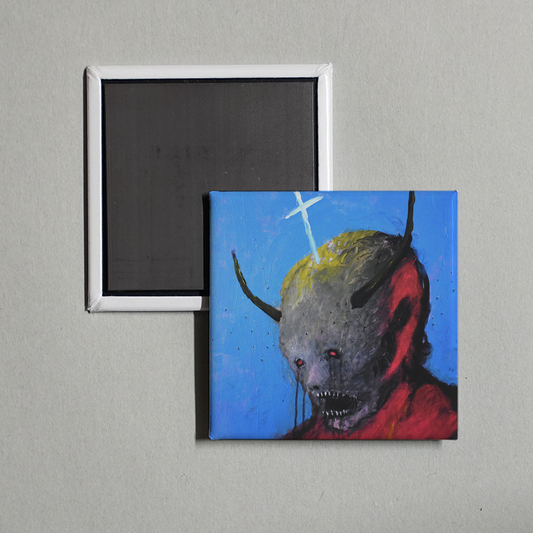 Grim Salvo - MILDRED Album Cover Fridge Magnet