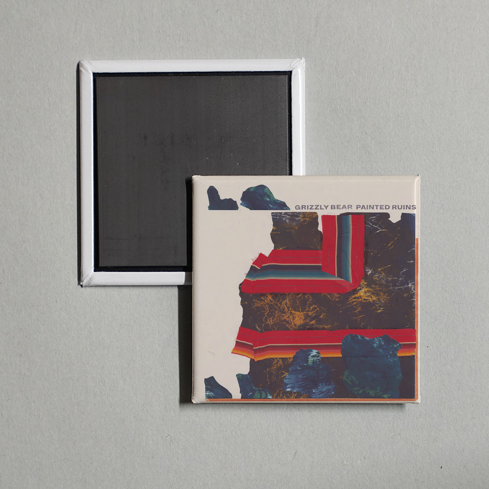 Grizzly Bear - Painted Ruins Album Cover Fridge Magnet