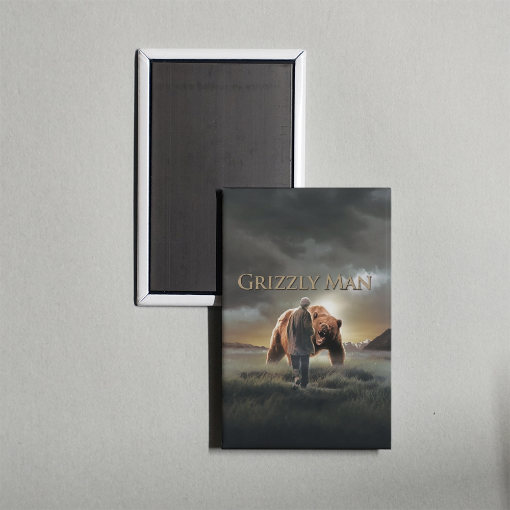 Grizzly Man Mini Movie Fridge Magnet