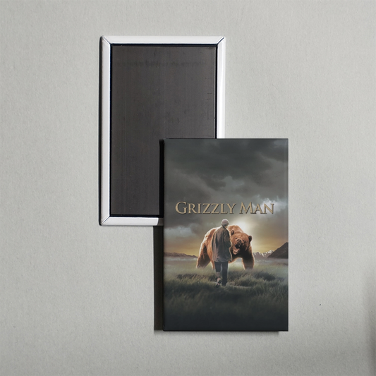 Grizzly Man Mini Movie Fridge Magnet