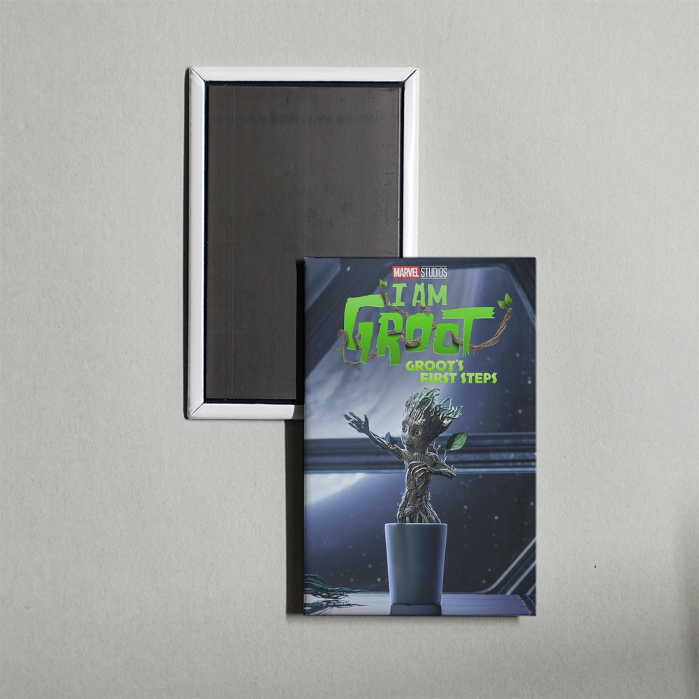 Groot's First Steps Mini Movie Fridge Magnet