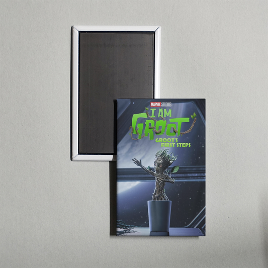 Groot's First Steps Mini Movie Fridge Magnet