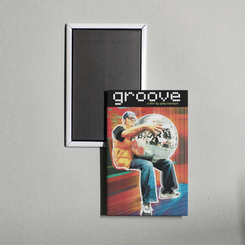 Groove Mini Movie Fridge Magnet