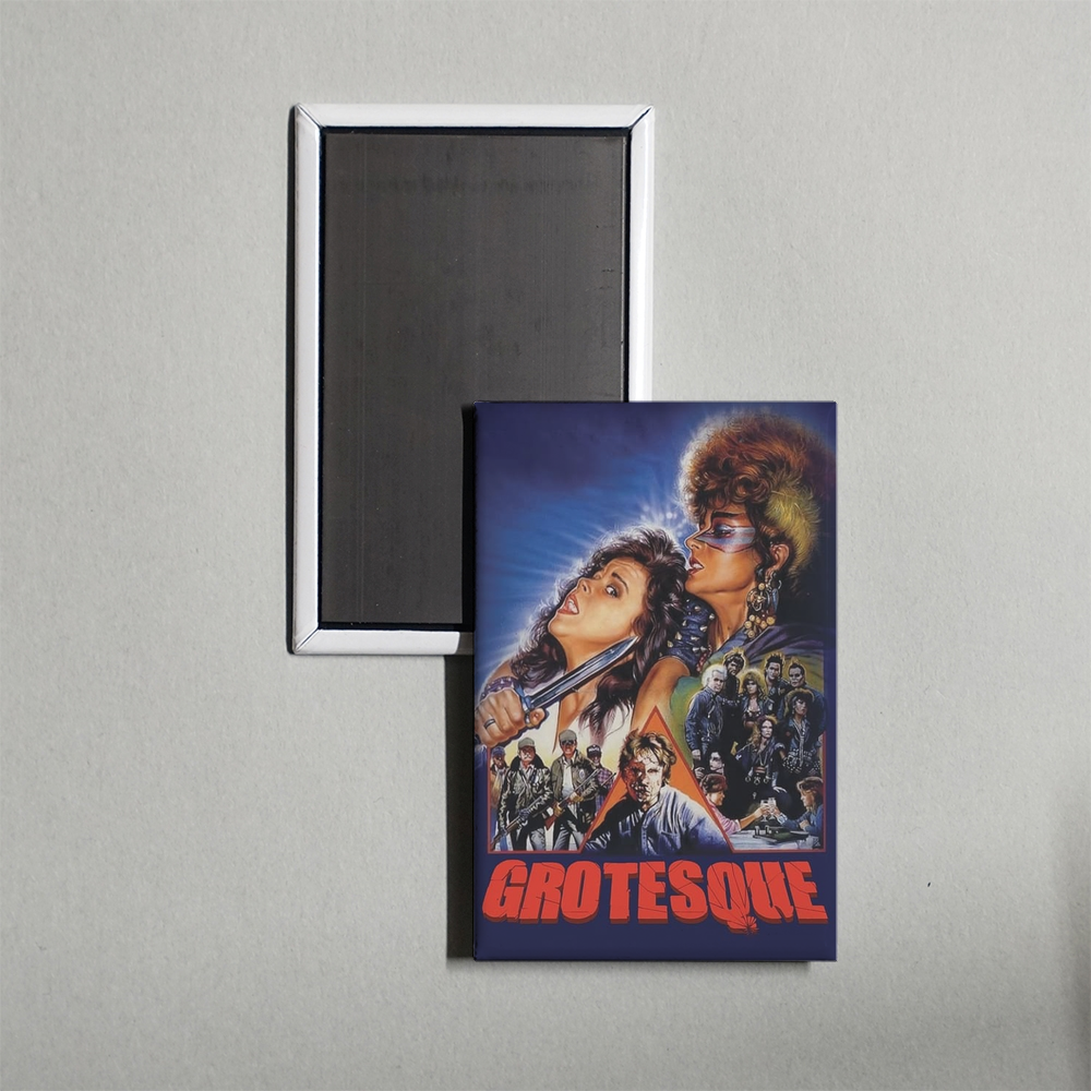 Grotesque Mini Movie Fridge Magnet