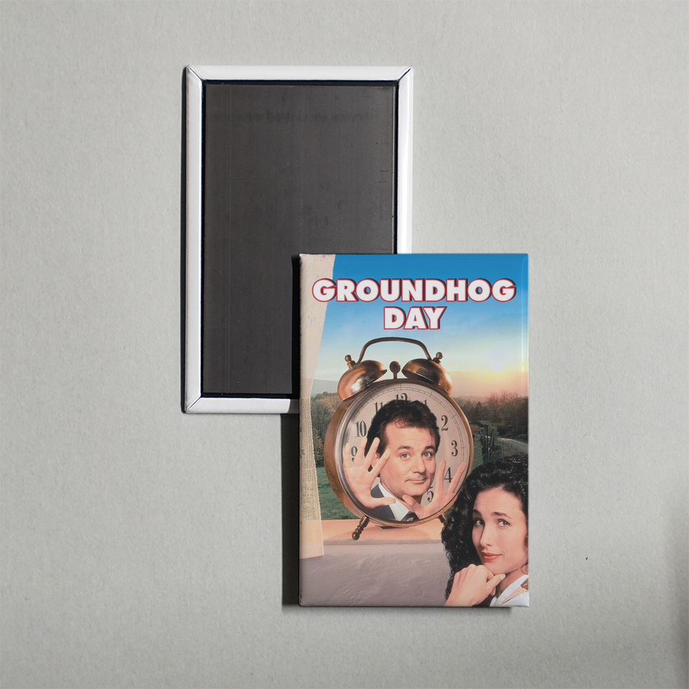 Groundhog Day Mini Movie Fridge Magnet