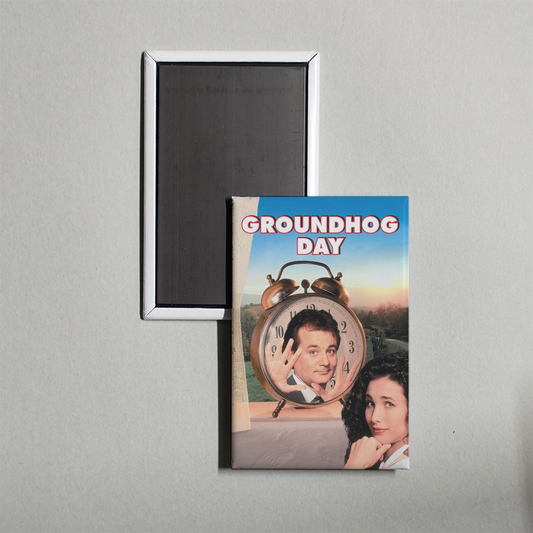 Groundhog Day Mini Movie Fridge Magnet