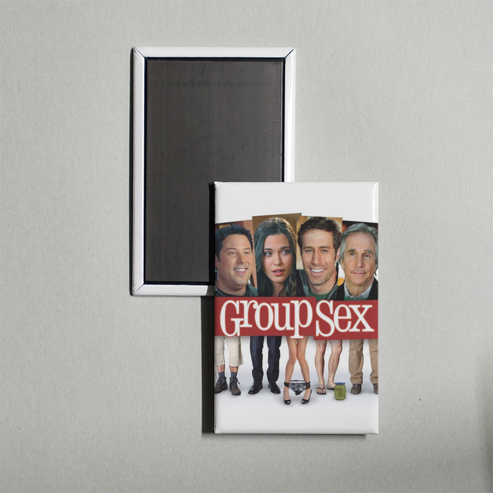Group Sex Mini Movie Fridge Magnet