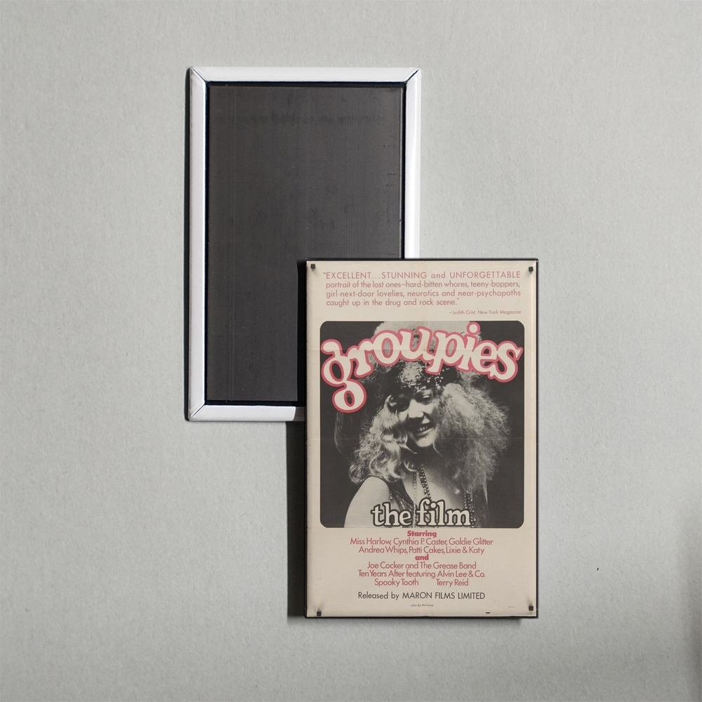 Groupies Mini Movie Fridge Magnet