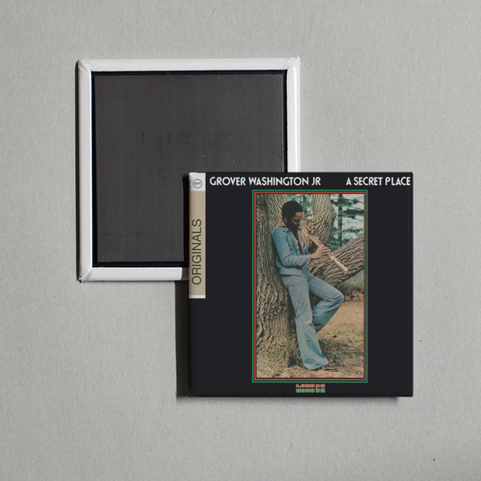 Grover Washington, Jr. - A Secret Place Album Cover Fridge Magnet