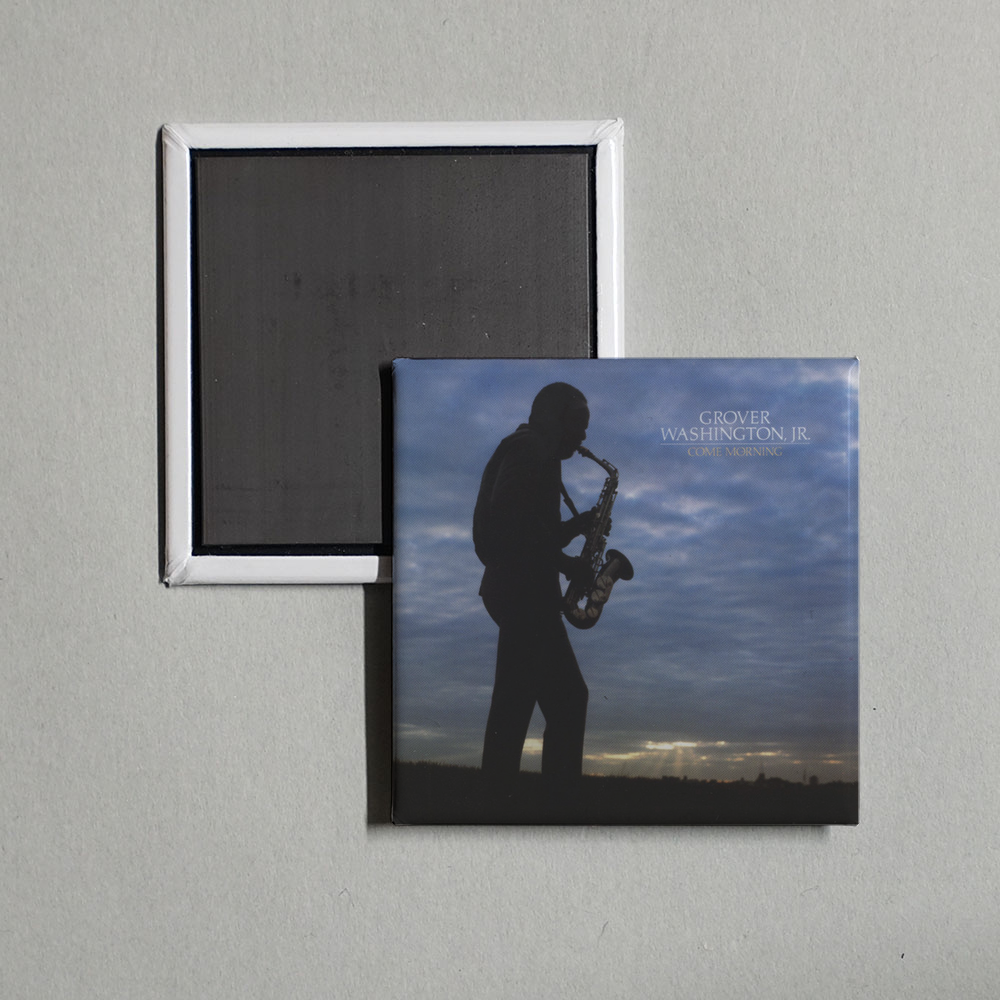 Grover Washington, Jr. - Come Morning Album Cover Fridge Magnet