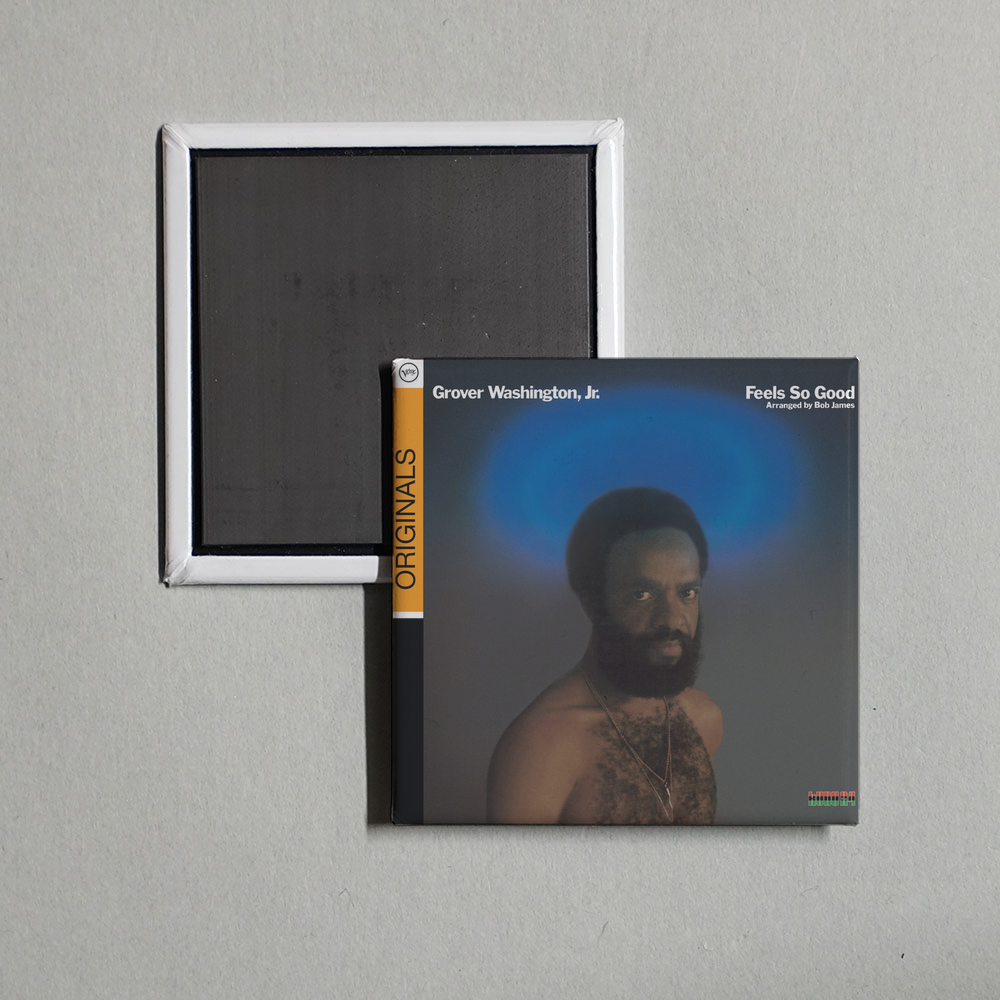Grover Washington, Jr. - Feels So Good Album Cover Fridge Magnet