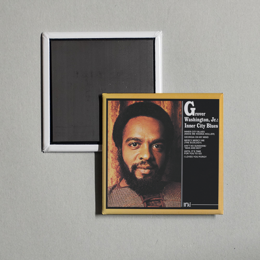 Grover Washington, Jr. - Inner City Blues Album Cover Fridge Magnet