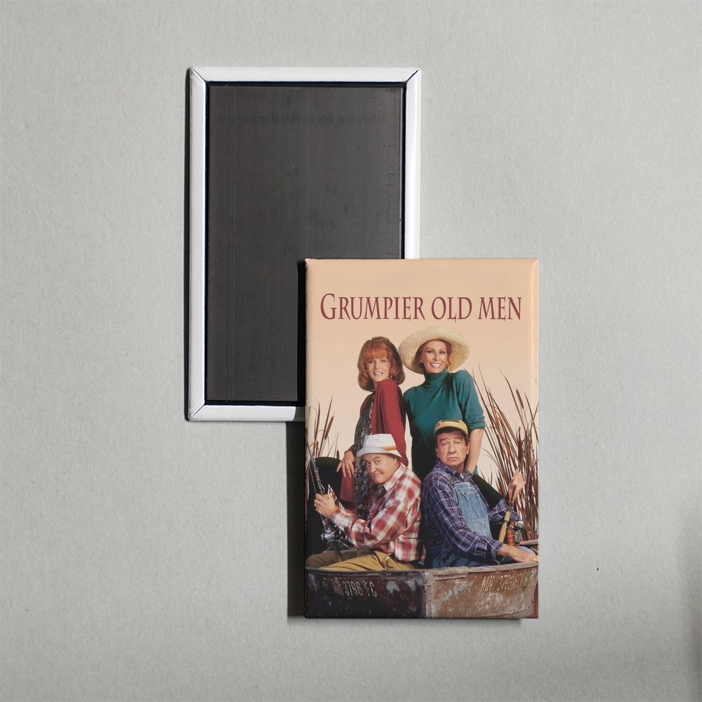 Grumpier Old Men Mini Movie Fridge Magnet