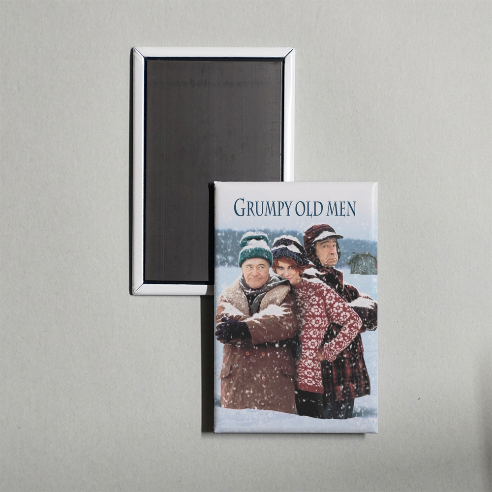 Grumpy Old Men Mini Movie Fridge Magnet