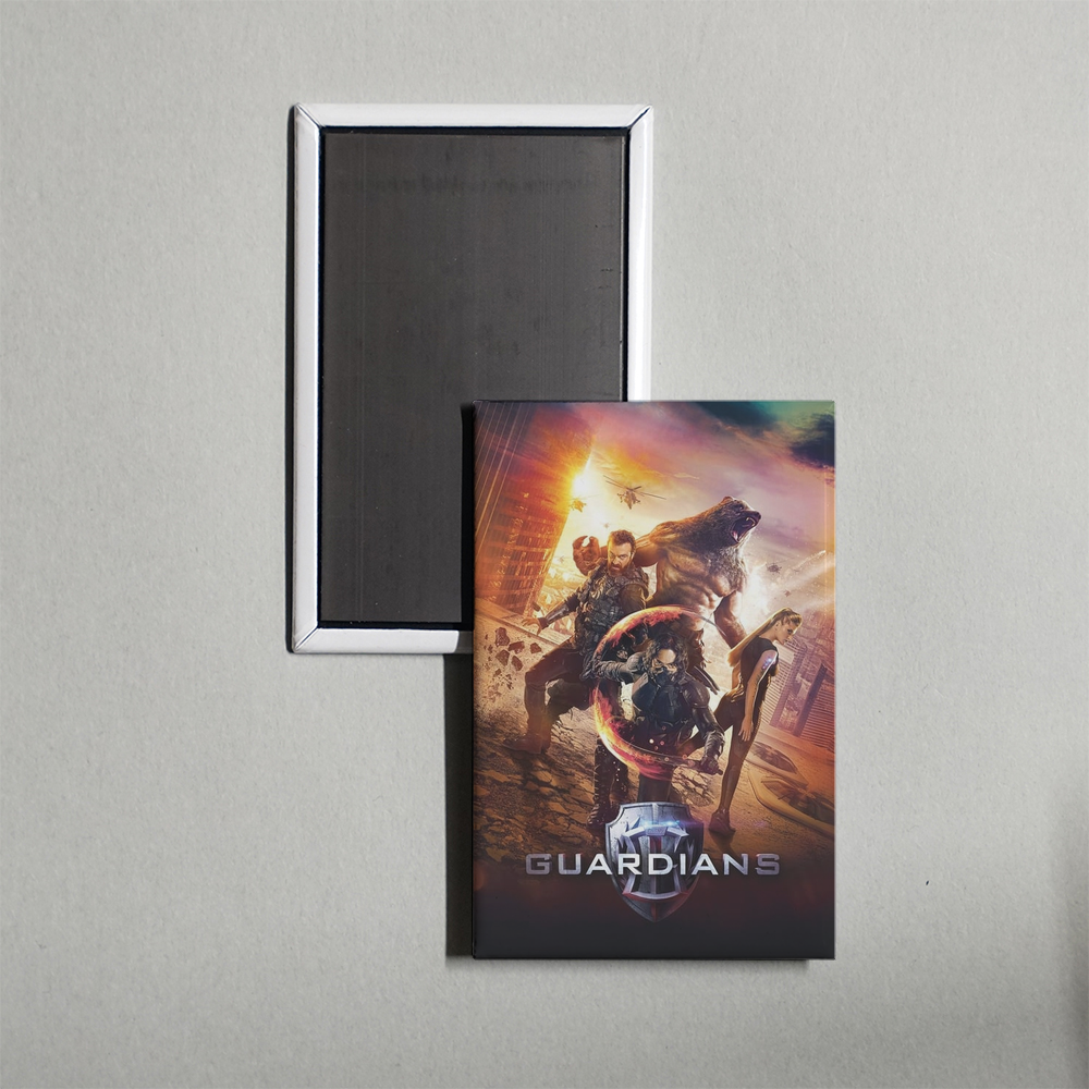 Guardians Mini Movie Fridge Magnet
