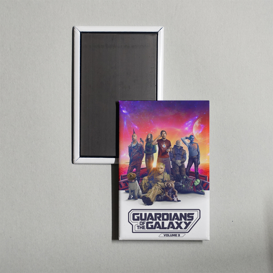 Guardians of the Galaxy Vol. 3 Mini Movie Fridge Magnet