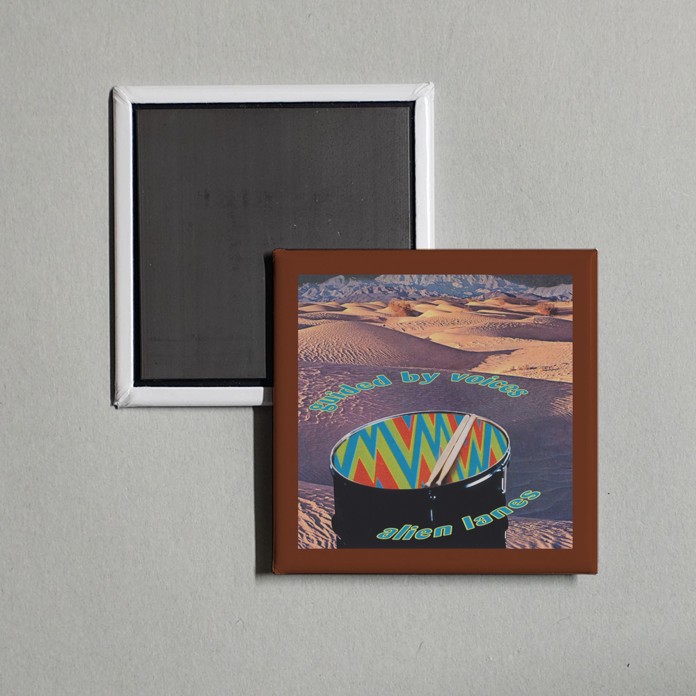 Guided By Voices - Alien Lanes Album Cover Fridge Magnet