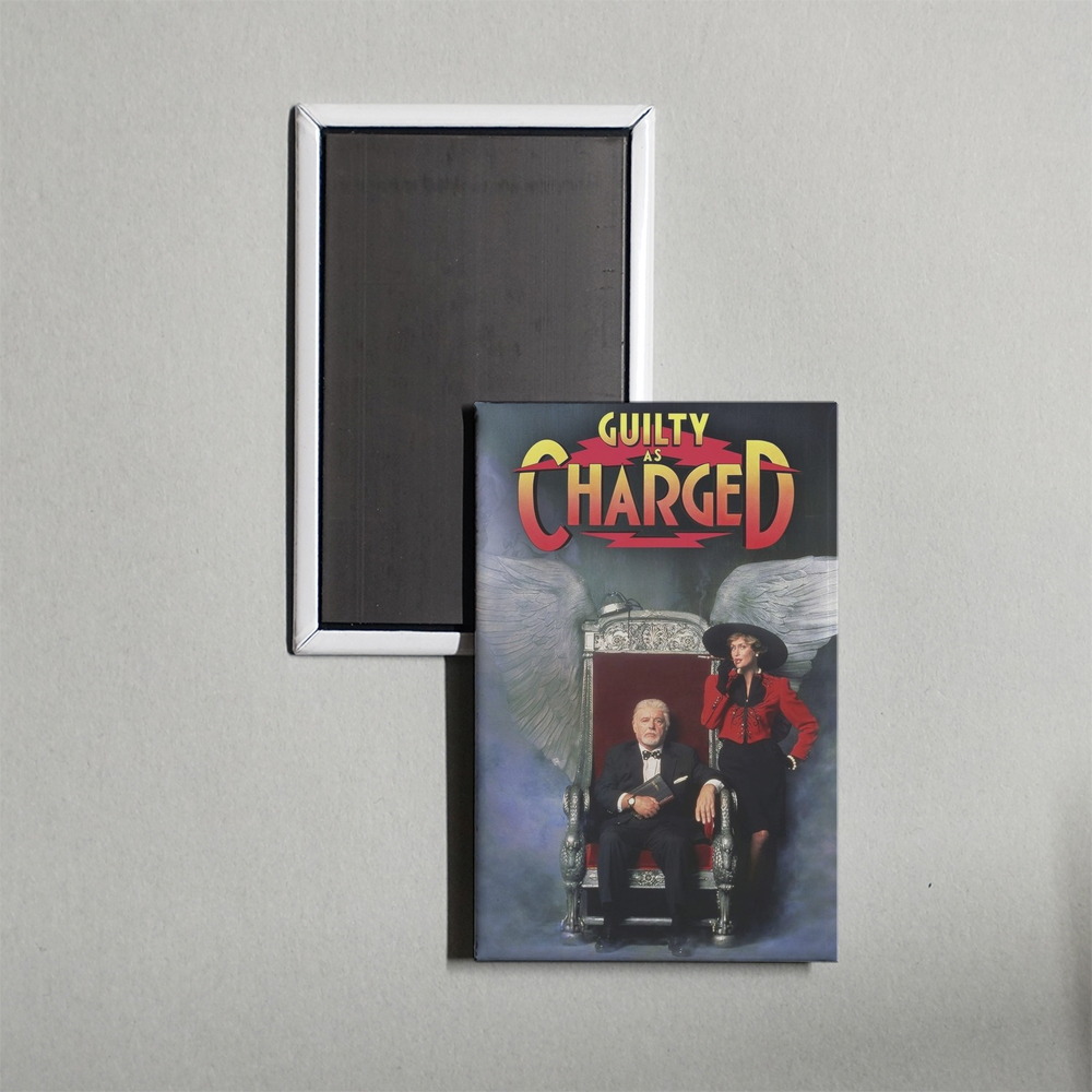 Guilty As Charged Mini Movie Fridge Magnet