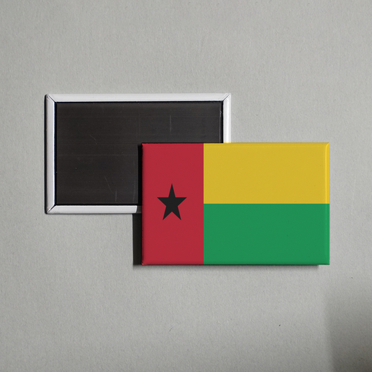 Guinea-Bissau Flag Fridge Magnet
