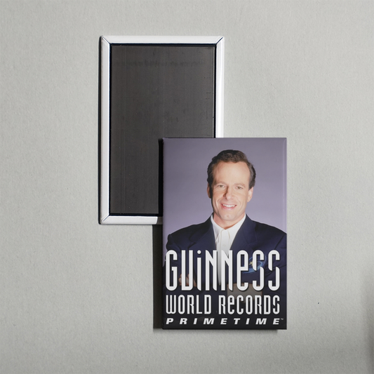 Guinness World Records Primetime TV Show Fridge Magnet