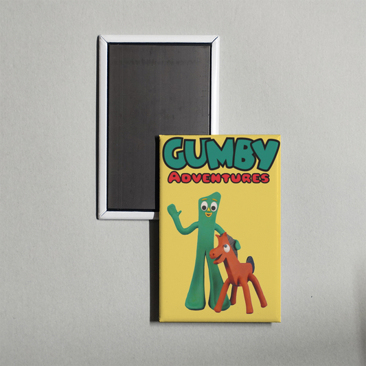 Gumby Adventures TV Show Fridge Magnet
