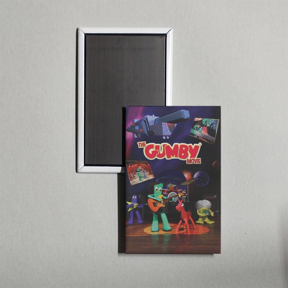 Gumby The Movie Mini Movie Fridge Magnet