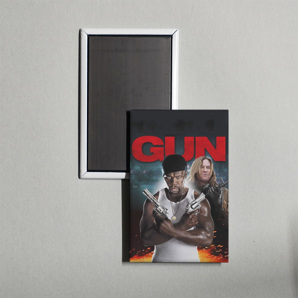 Gun Mini Movie Fridge Magnet