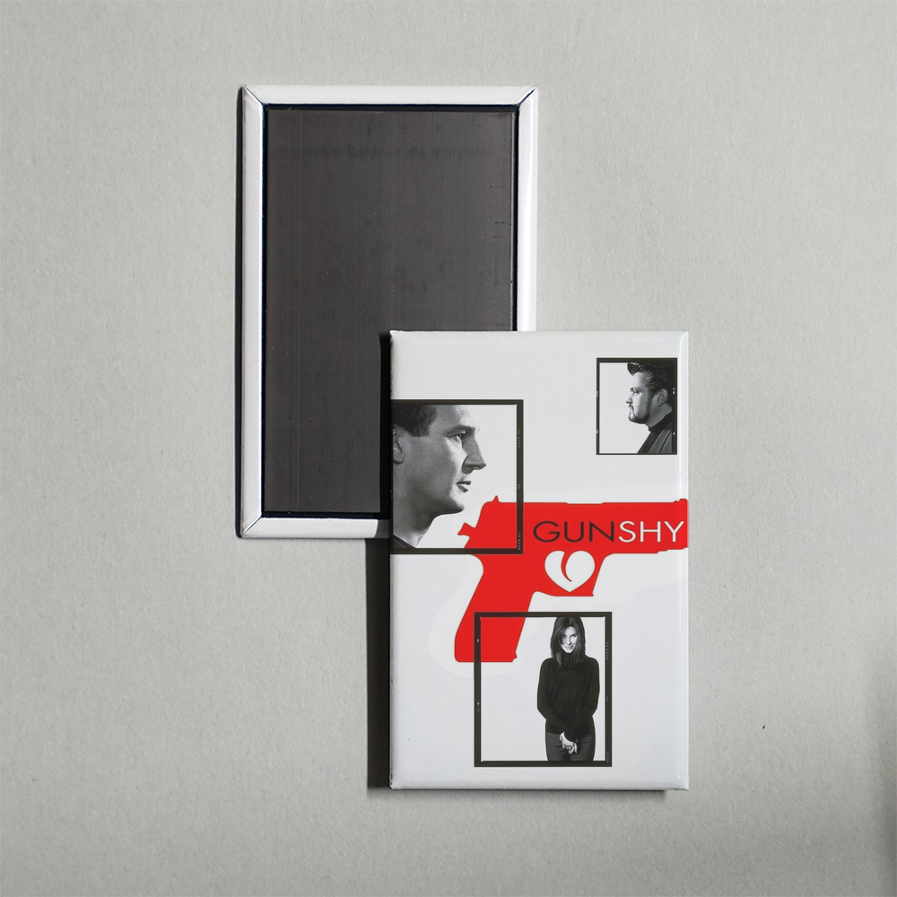 Gun Shy Mini Movie Fridge Magnet