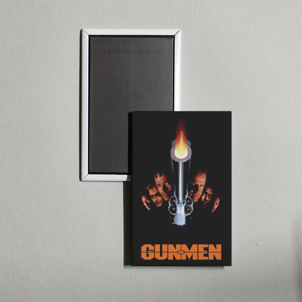 Gunmen Mini Movie Fridge Magnet