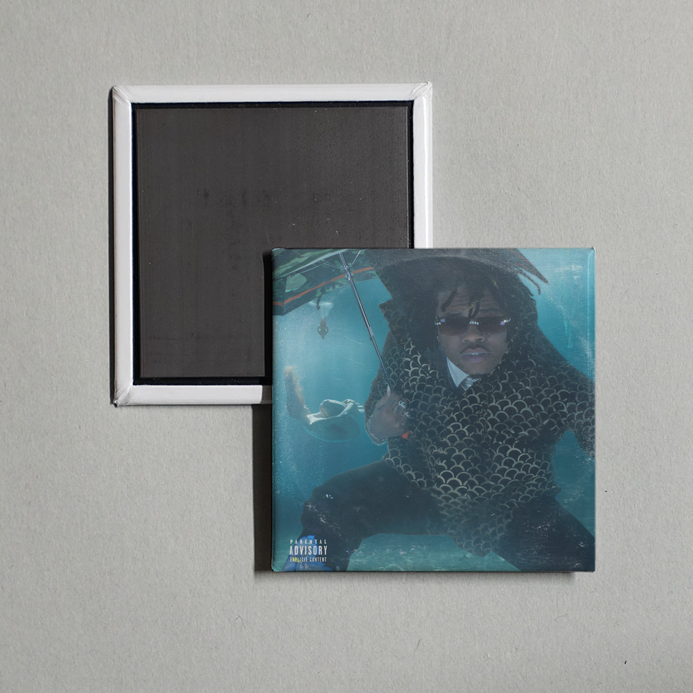 Gunna - Drip or Drown 2 Album Cover Fridge Magnet