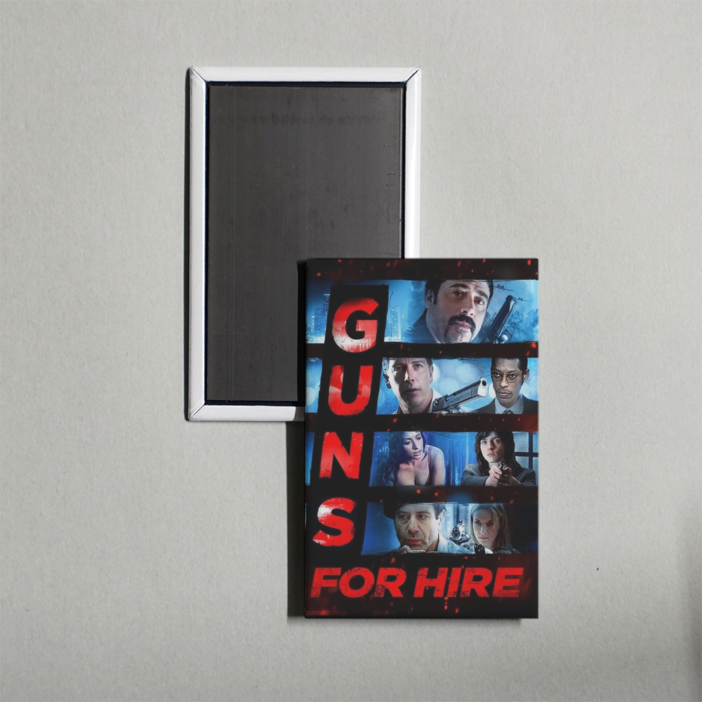 Guns for Hire Mini Movie Fridge Magnet