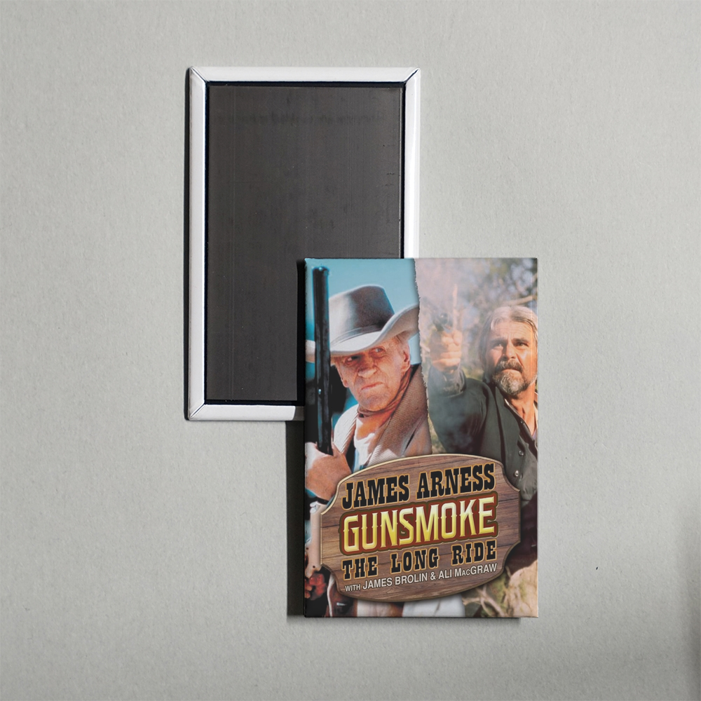 Gunsmoke The Long Ride Mini Movie Fridge Magnet