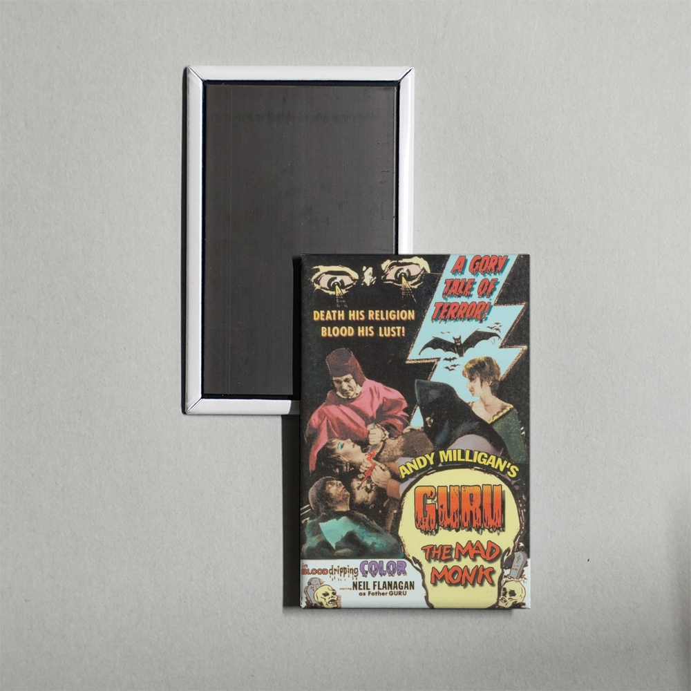 Guru, the Mad Monk Mini Movie Fridge Magnet