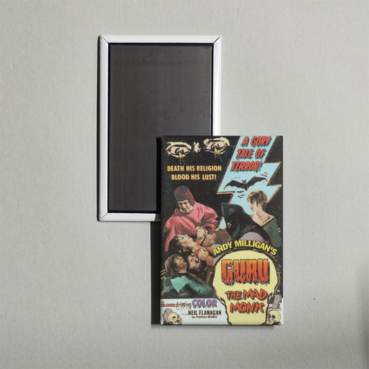 Guru, the Mad Monk Mini Movie Fridge Magnet