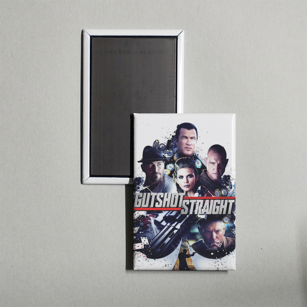 Gutshot Straight Mini Movie Fridge Magnet