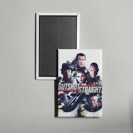 Gutshot Straight Mini Movie Fridge Magnet