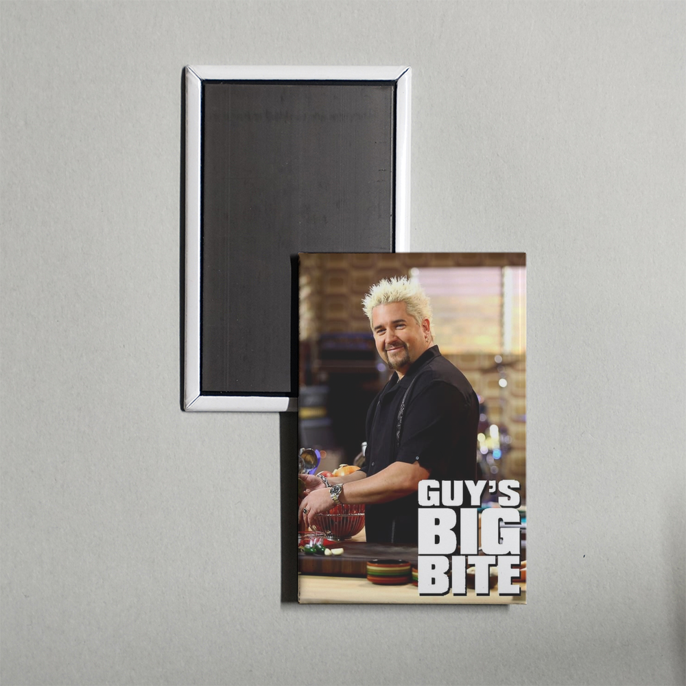 Guy's Big Bite TV Show Fridge Magnet