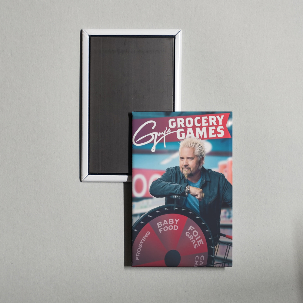 Guy's Grocery Games TV Show Fridge Magnet