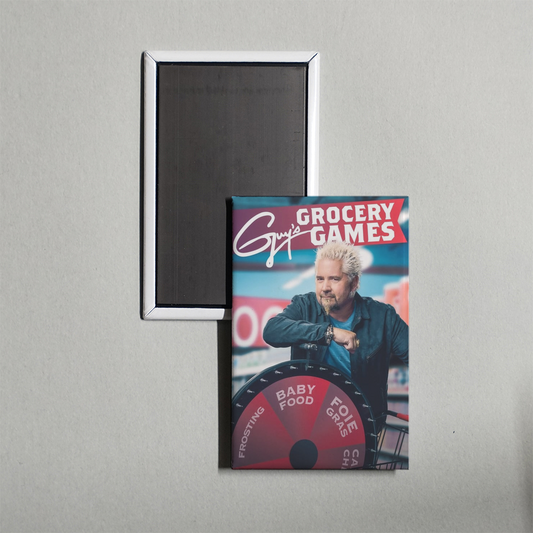 Guy's Grocery Games TV Show Fridge Magnet