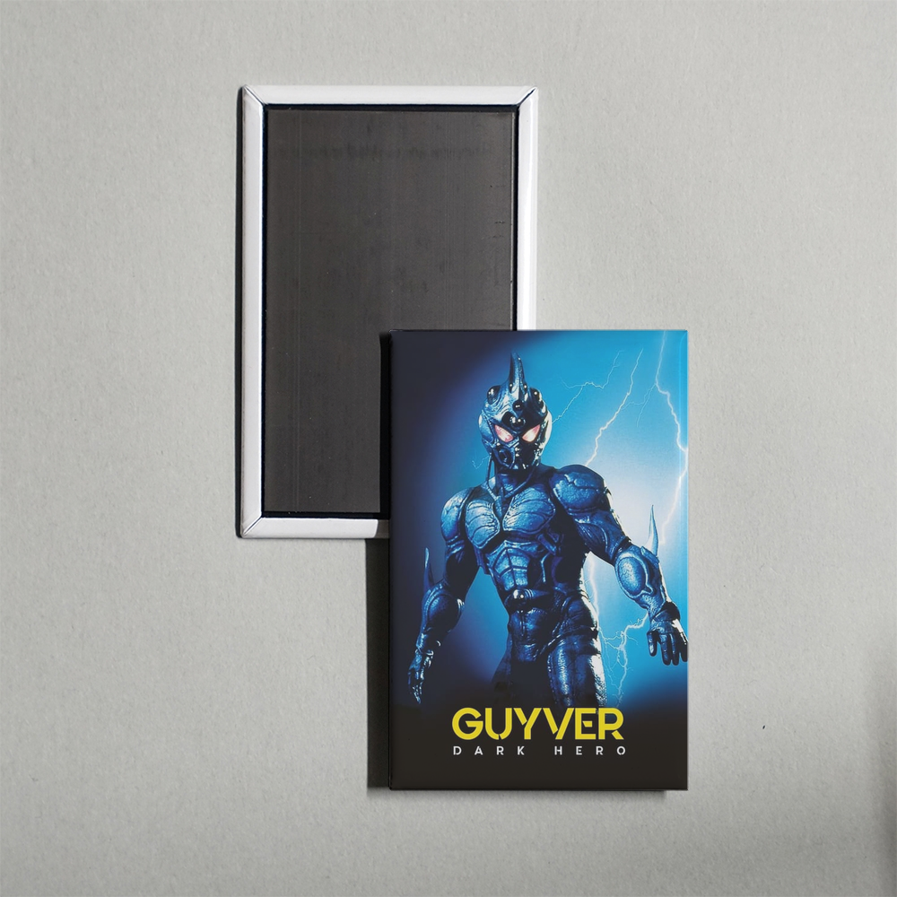 Guyver Dark Hero Mini Movie Fridge Magnet