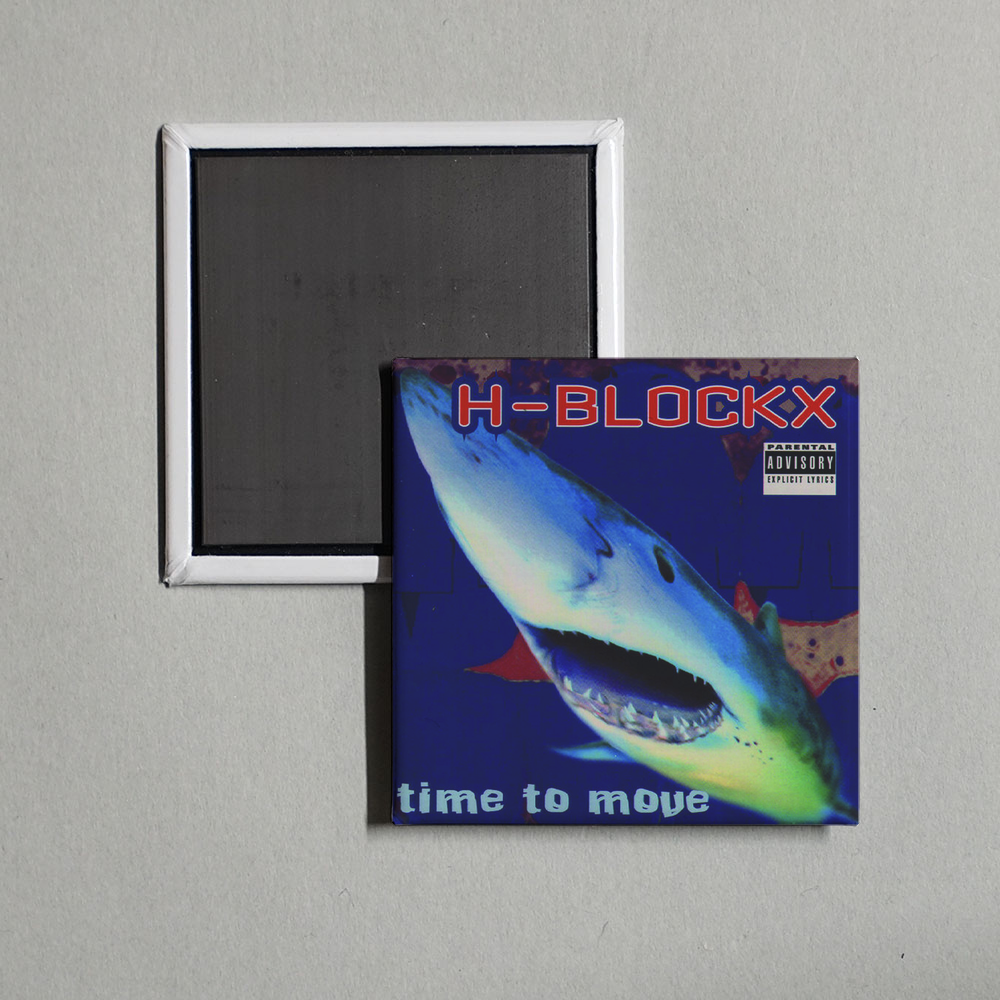 H-Blockx - Time To Move Album Cover Fridge Magnet