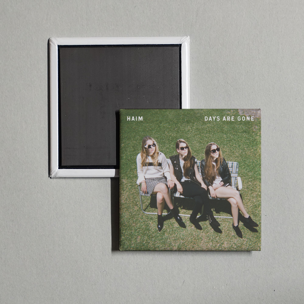 HAIM - Days Are Gone Album Cover Fridge Magnet