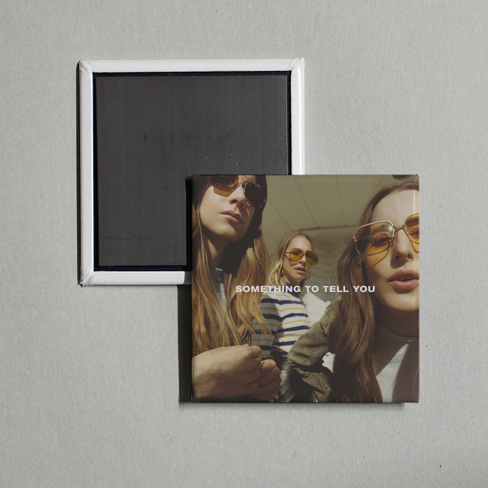 HAIM - Something to Tell You Album Cover Fridge Magnet