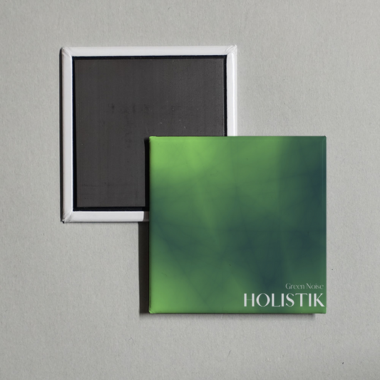 HOLISTIK - Green Noise Album Cover Fridge Magnet