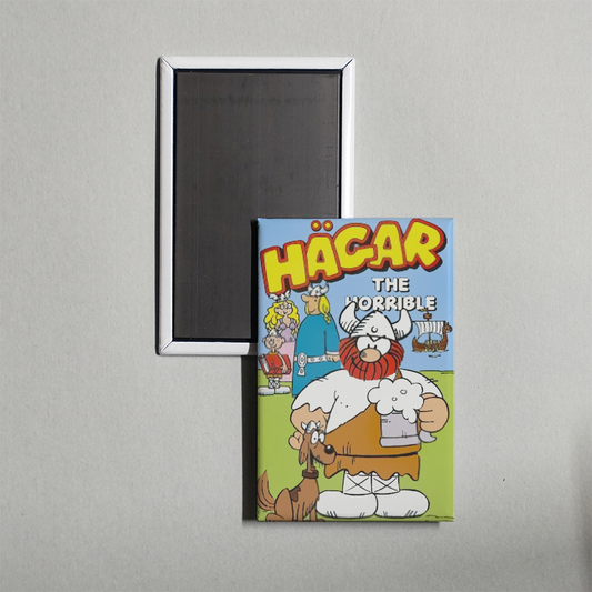 Hägar the Horrible Mini Movie Fridge Magnet