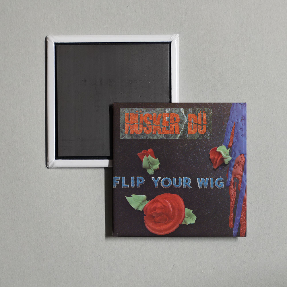 Hüsker Dü - Flip Your Wig Album Cover Fridge Magnet