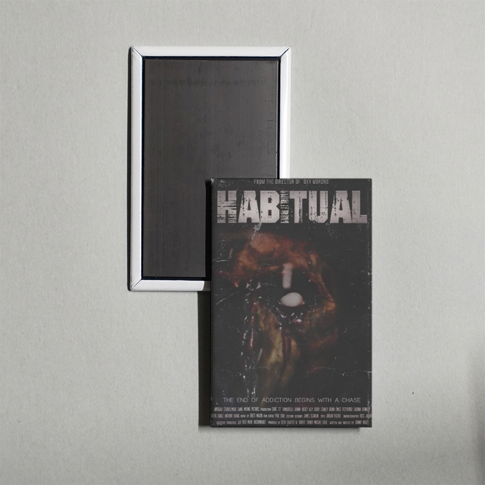 Habitual Mini Movie Fridge Magnet